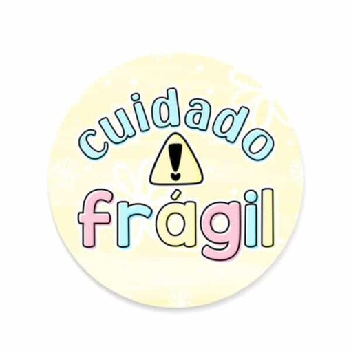 Adesivo Cuidado Frágil - Imagem 2