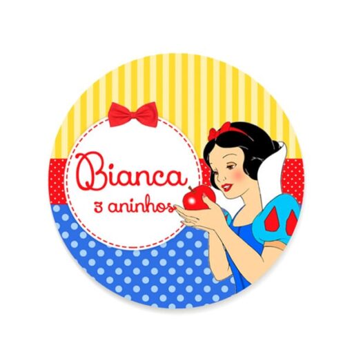 Adesivo Branca de Neve - Imagem 2