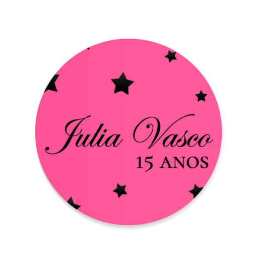 Adesivo 15 Anos Estrela - Imagem 2