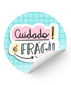 Adesivo Cuidado é Frágil