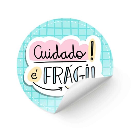 Adesivo Cuidado é Frágil