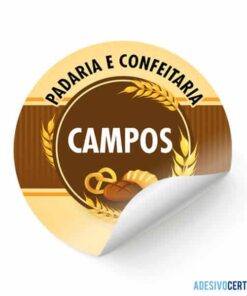 Adesivo para embalagem para Padaria AD4
