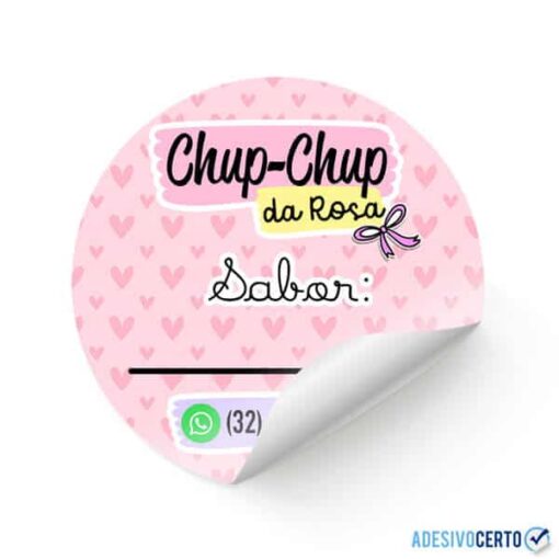 Adesivo para embalagem Chup Chup - AD9