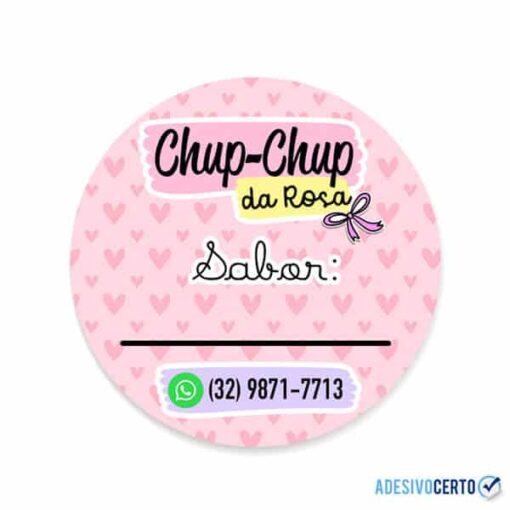 Adesivo para embalagem Chup Chup - AD9 - Imagem 2